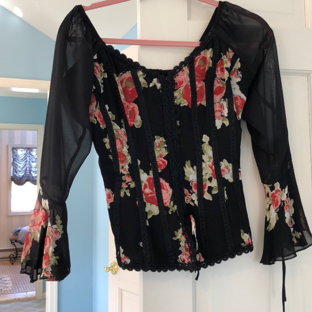 Long sleeve blouse